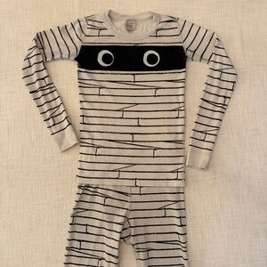 Hanna Andersson Mummy Pajama Set, Organic Cotton Size US 10 / 140 cm